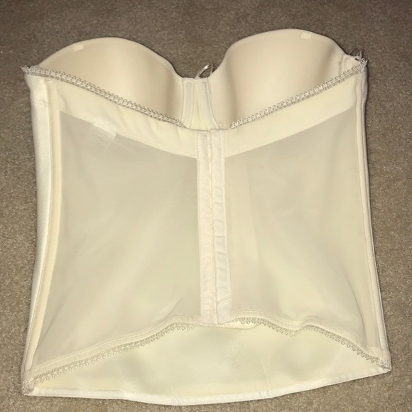 NWOT Beautiful Ivory Strapless Bra - Picture 3 of 5
